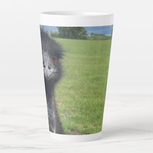 Tasse Latte Que regarde l'UEM ? (Devant)