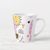 Tasse Latte Queen Bees Best Friends Forever Cute (Droite)