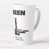 Tasse Latte Queen Chess Sachez Qu'Elle Peut Se Déplacer Dans N (Angle droit)