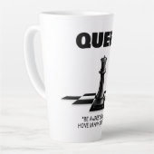 Tasse Latte Queen Chess Sachez Qu'Elle Peut Se Déplacer Dans N (Angle gauche)