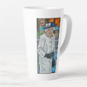 Tasse Latte Queen Elizabeth At Paddington Station (Angle droit)