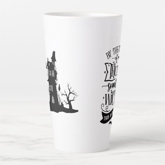 Tasse Latte Quelque chose de mauvais (Devant)