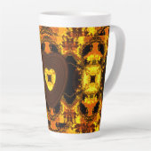 Tasse Latte Qu'est-ce que l'amour (Angle droit)