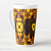 Tasse Latte Qu'est-ce que l'amour (Angle gauche)