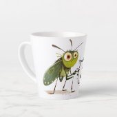 Tasse Latte Quirky Mosquito Funny Coffee Quote (Angle gauche)