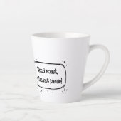 Tasse Latte Quirky Mosquito Funny Coffee Quote (Droite)