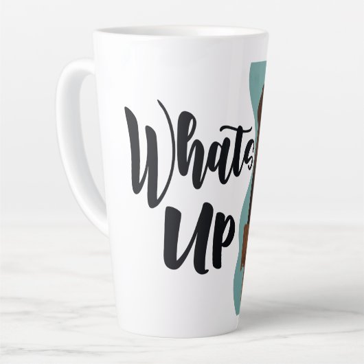 Tasse Latte Quoi De Neuf (Angle gauche)