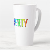 TASSE LATTE QWERTY (Angle droit)