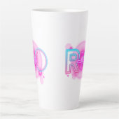 Tasse Latte R & O (Riz & Lady O) Mystic Podcast Hosts (Devant)