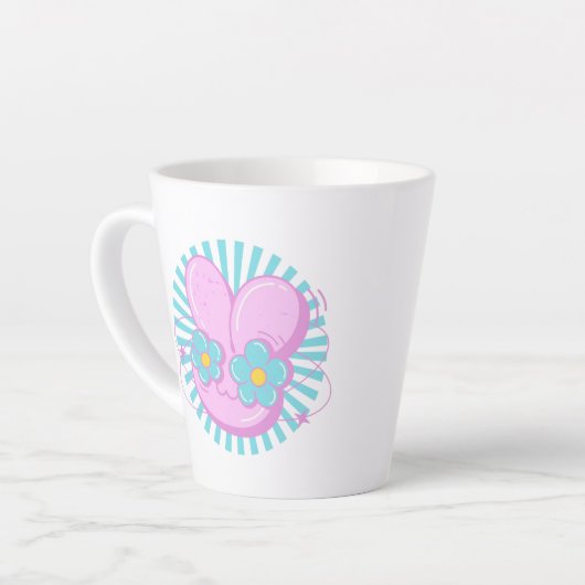 Tasse Latte Rabbit (Angle gauche)