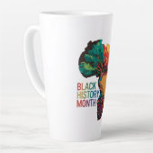 Tasse Latte Racines de résilience (Angle gauche)