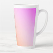 Tasse Latte Radiant Pastel Sunset Gradient (Droite)