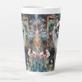 Tasse Latte Ragdoll Chat en anglais Garden (Devant)