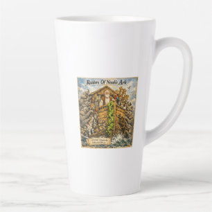 Tasse Latte Raiders de l'Arche de Noé - Dessin animé par Rick