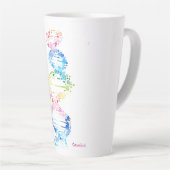 Tasse Latte Rainbow (Angle droit)