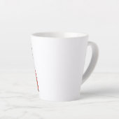 Tasse Latte Rainbow T Rex (Angle droit)