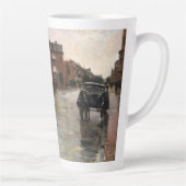 Tasse Latte Rainy Day, Boston par Frederick Childe Hassam (Droite)