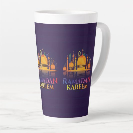 Tasse Latte ramadan (Angle droit)