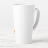 Tasse Latte Ramadan Kareem (Angle droit)