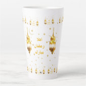 Tasse Latte Ramadan Moubarak (Devant)