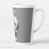 Tasse Latte Randonnée avec mon chien (Droite)