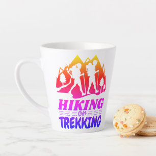 Tasse Latte Randonnée ou trekking