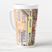 Tasse Latte Rangée de maisons (Angle gauche)
