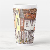 Tasse Latte Rangée de maisons (Devant)