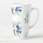 Tasse Latte Ranunculus Anemone Hydrangea Rose arrière - plan b (Droite)