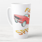 Tasse Latte Rapide et rapide furieux 01 (Angle gauche)