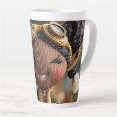Tasse Latte Rapport officiel des elfes (Angle droit)