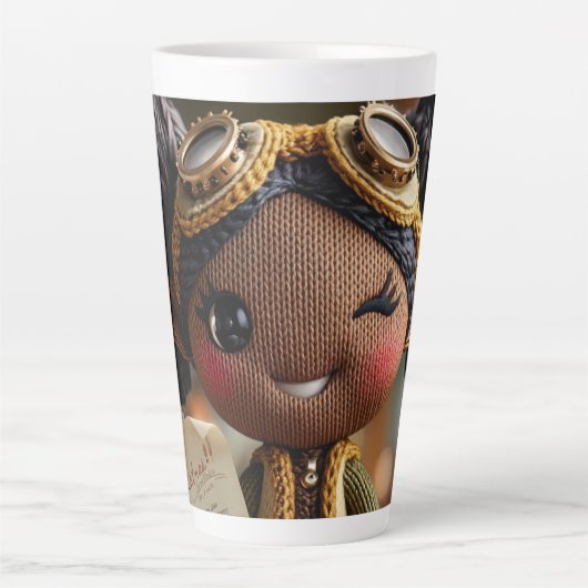 Tasse Latte Rapport officiel des elfes (Devant)