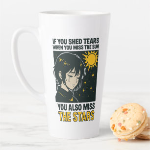 Tasse Latte Rater les étoiles