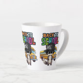 Tasse Latte Raton d'école (Angle droit)