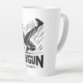 Tasse Latte Raygun Raygun breakdance, breakdance (Angle droit)