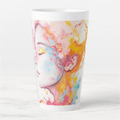 Tasse Latte Rayon intérieur (Devant)