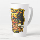 Tasse Latte Rayonner de joie (Angle droit)