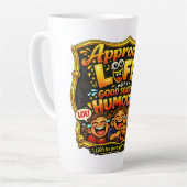 Tasse Latte Rayonner de joie (Angle gauche)