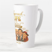 Tasse Latte Rayonner de joie (Angle droit)