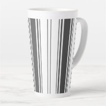 Rayures noires et blanches simples et minimalistes