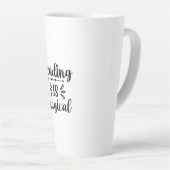 Tasse Latte Reading Art Reading Is Magical (Angle droit)