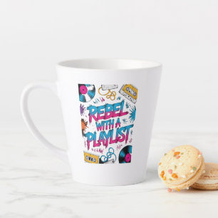 Tasse Latte Rebel Avec Une Liste De Lecture – Amoureux De Musi