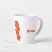 Tasse Latte Recherche (Angle droit)