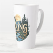 Tasse Latte Recherche Aventure Vacances camping Randonnée Amou (Angle droit)