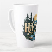 Tasse Latte Recherche Aventure Vacances camping Randonnée Amou (Angle gauche)