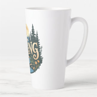 Tasse Latte Recherche Aventure Vacances camping Randonnée Amou