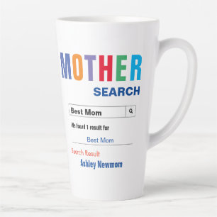 Tasse Latte Recherche de la meilleure mère