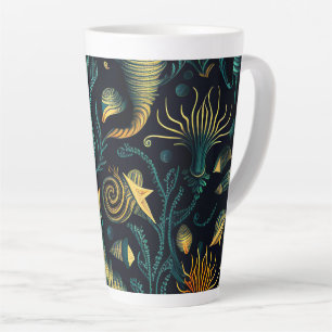 Tasse Latte Récifs dorés