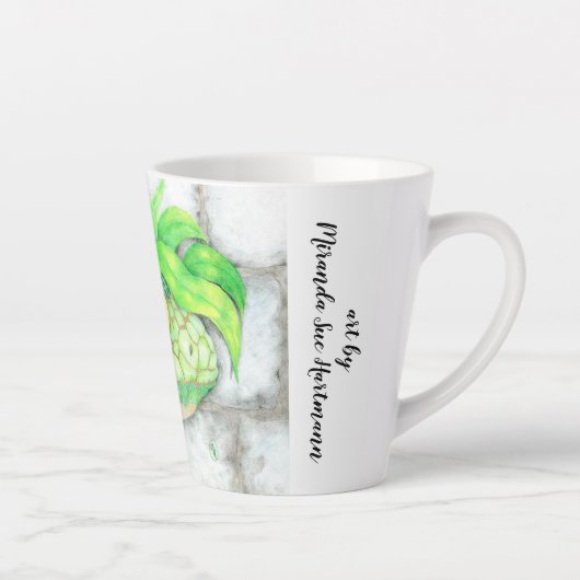 Tasse Latte "Recluse Reptilien" (Droite)