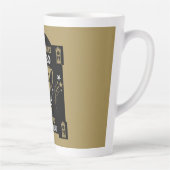 Tasse Latte Reconnaissance du service de longue durée Dix ans (Droite)